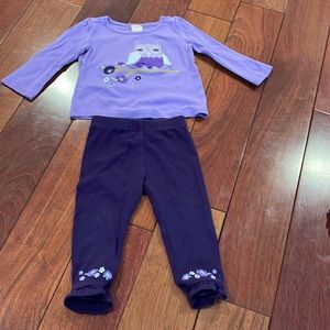 Cute top, pants and headband set